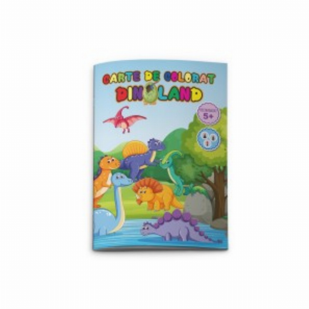 Carte Colorat Dinoland 3 Buc