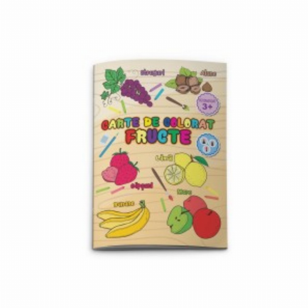 Carte Colorat Fructe 3 Buc