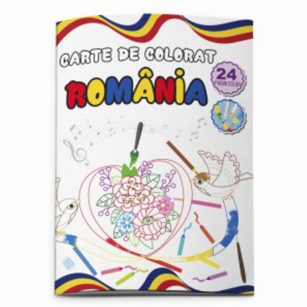 Carte Colorat Romania