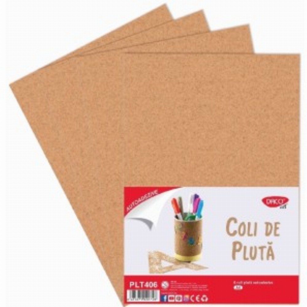 Coli De Pluta A4 Set 6 Autoadezive 3 Buc