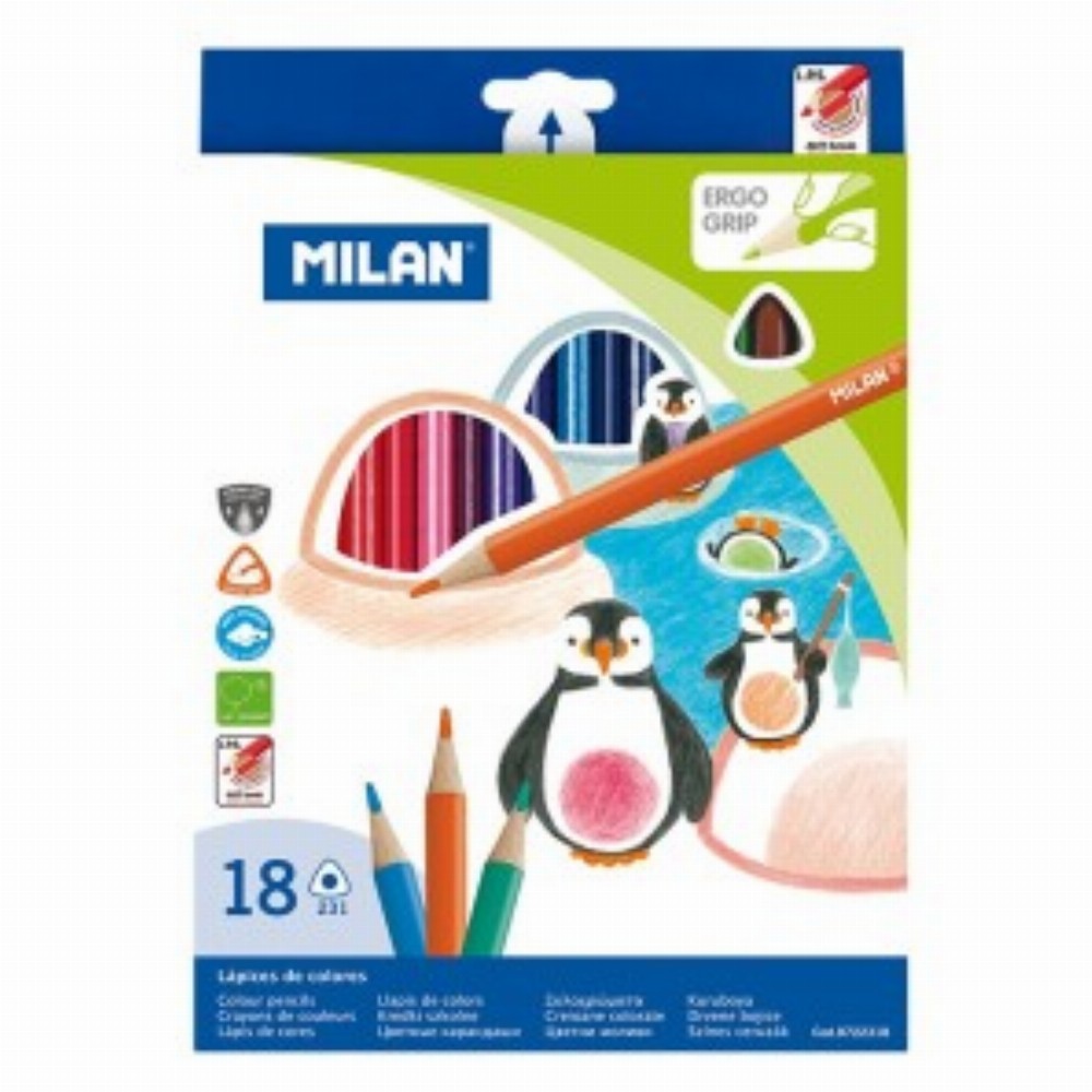 Creion Color 18 Triunghiular