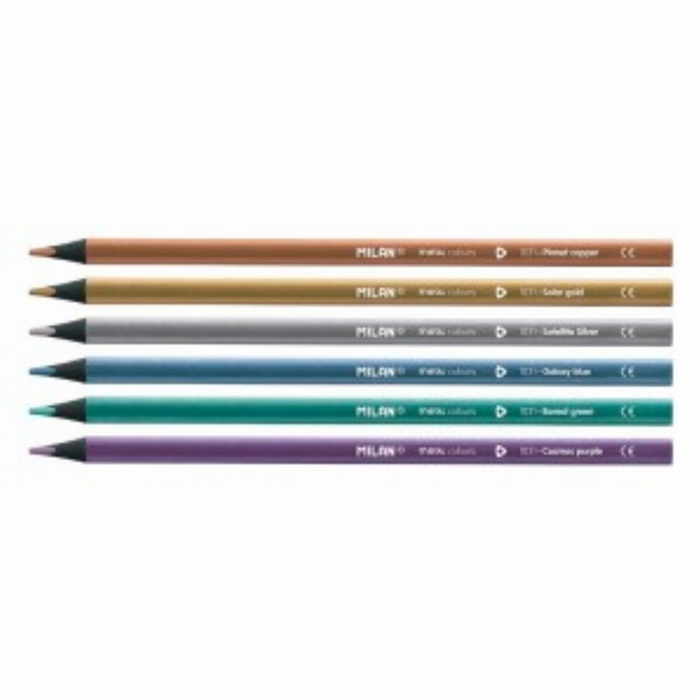 Creion Color 6 Metalizat