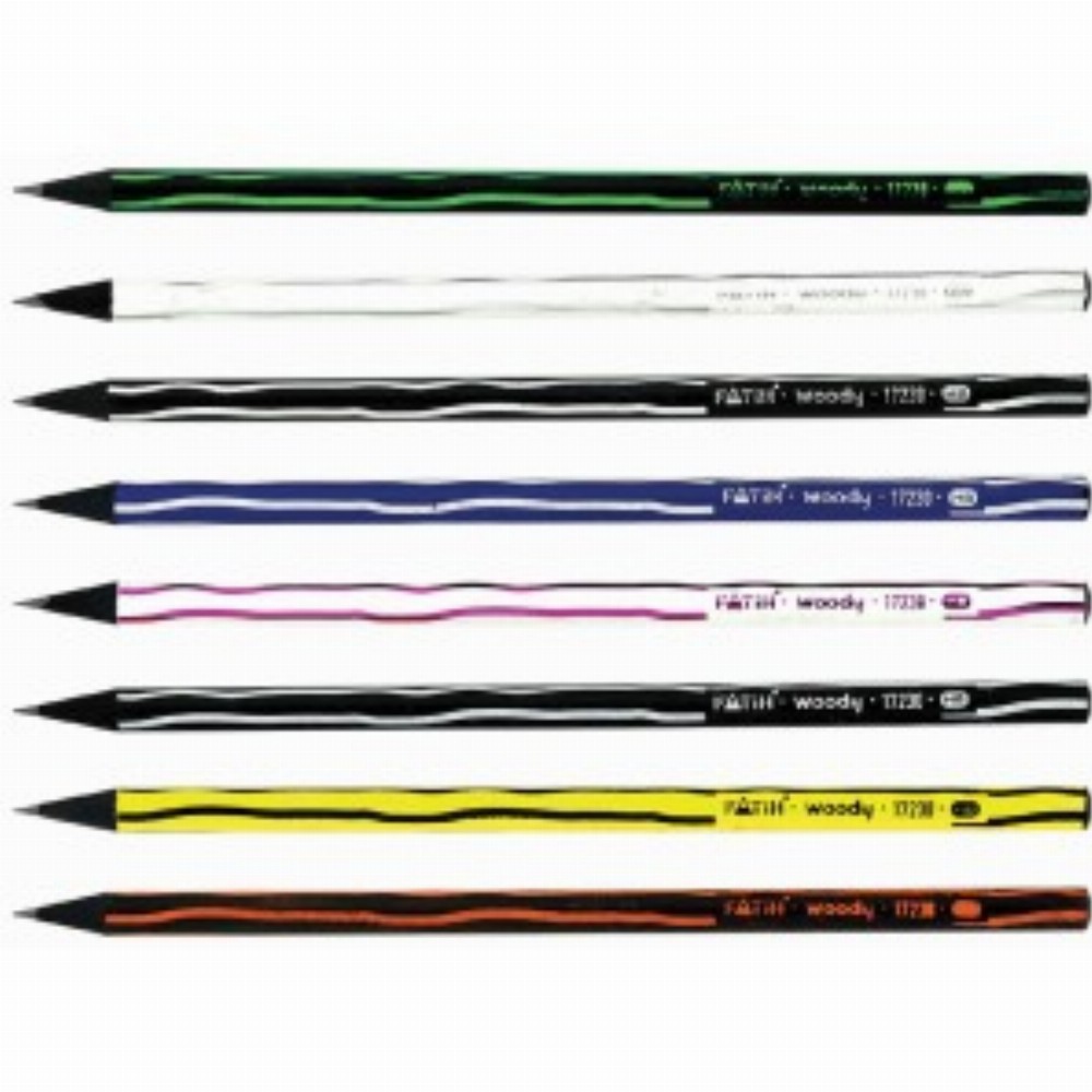 Creion Negru Woody Fatih 72 Buc