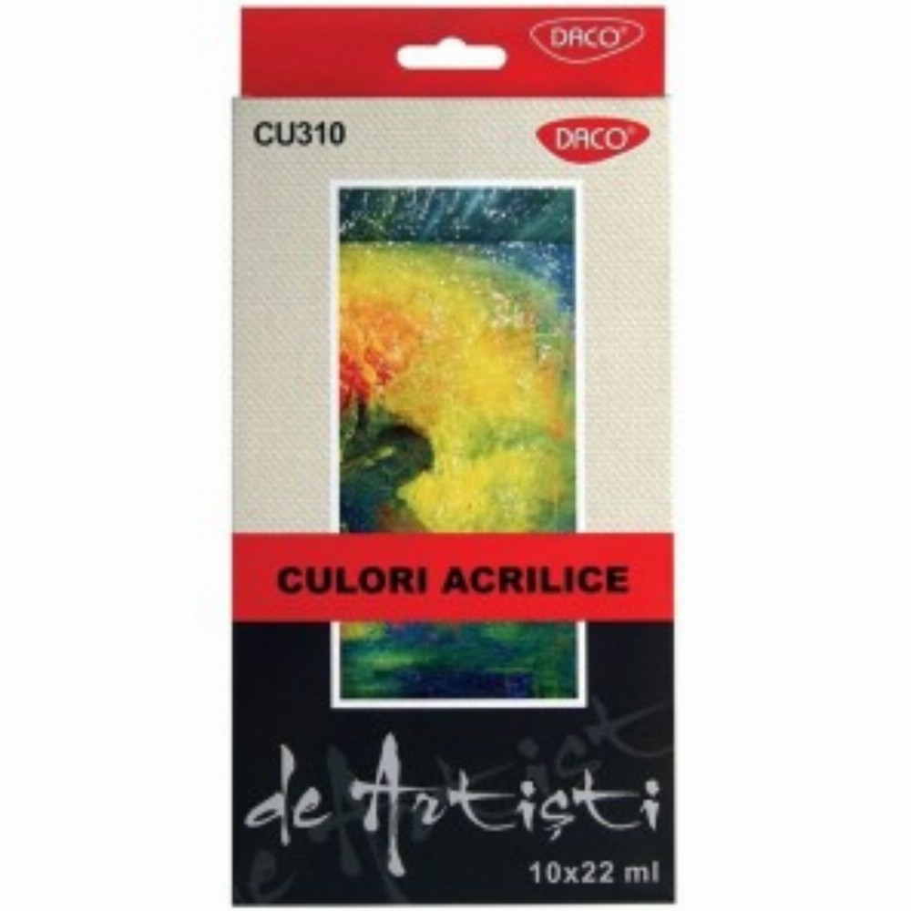 Culori Acril 10c 22ml Artist