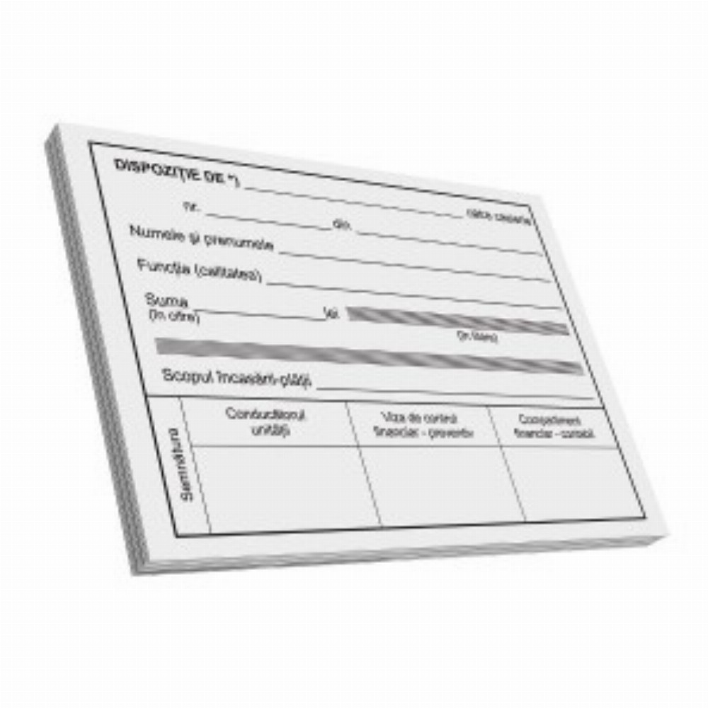 Dispozitie Casierie A6 L03707