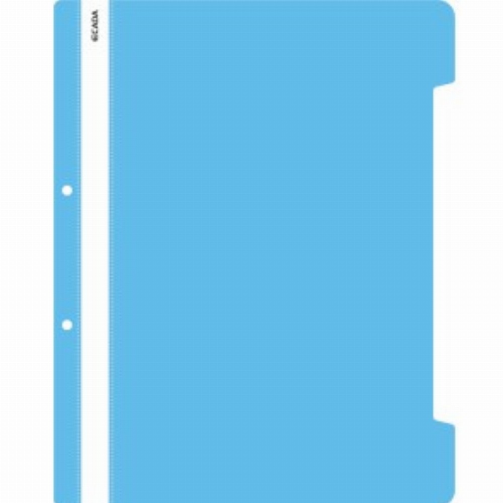 Dosar Plastic Cu Sina Albastru Deschis 50 Buc