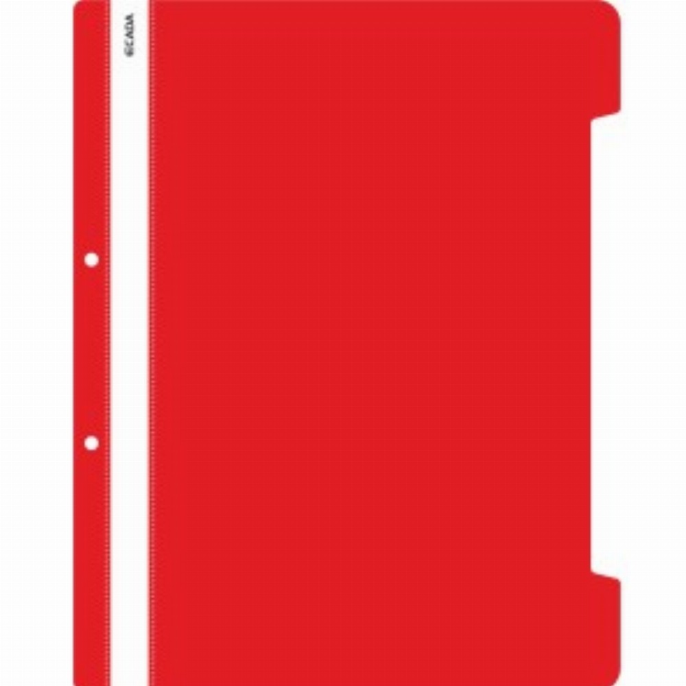 Dosar Plastic Cu Sina Rosu 50 Buc