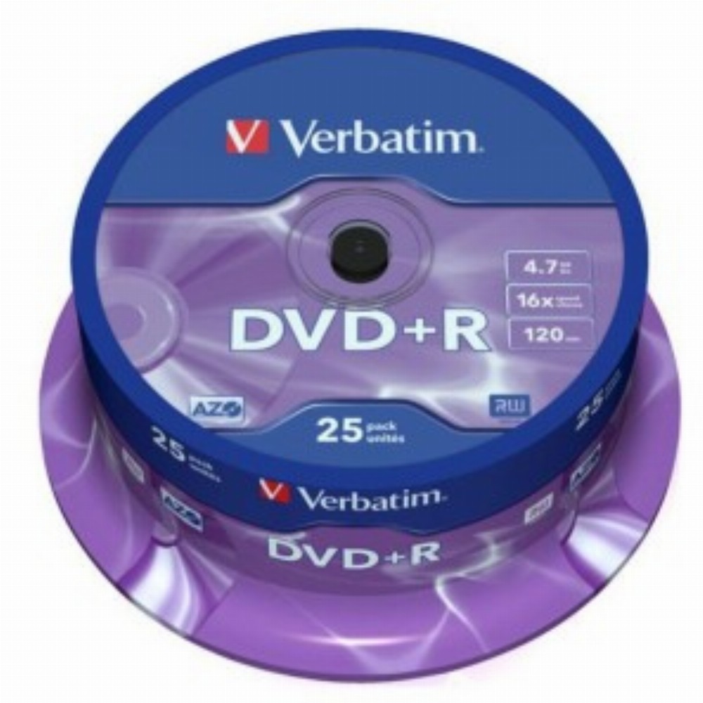 Dvd R 4.7gb 16x 25 Pa 50 Pa 50 Buc