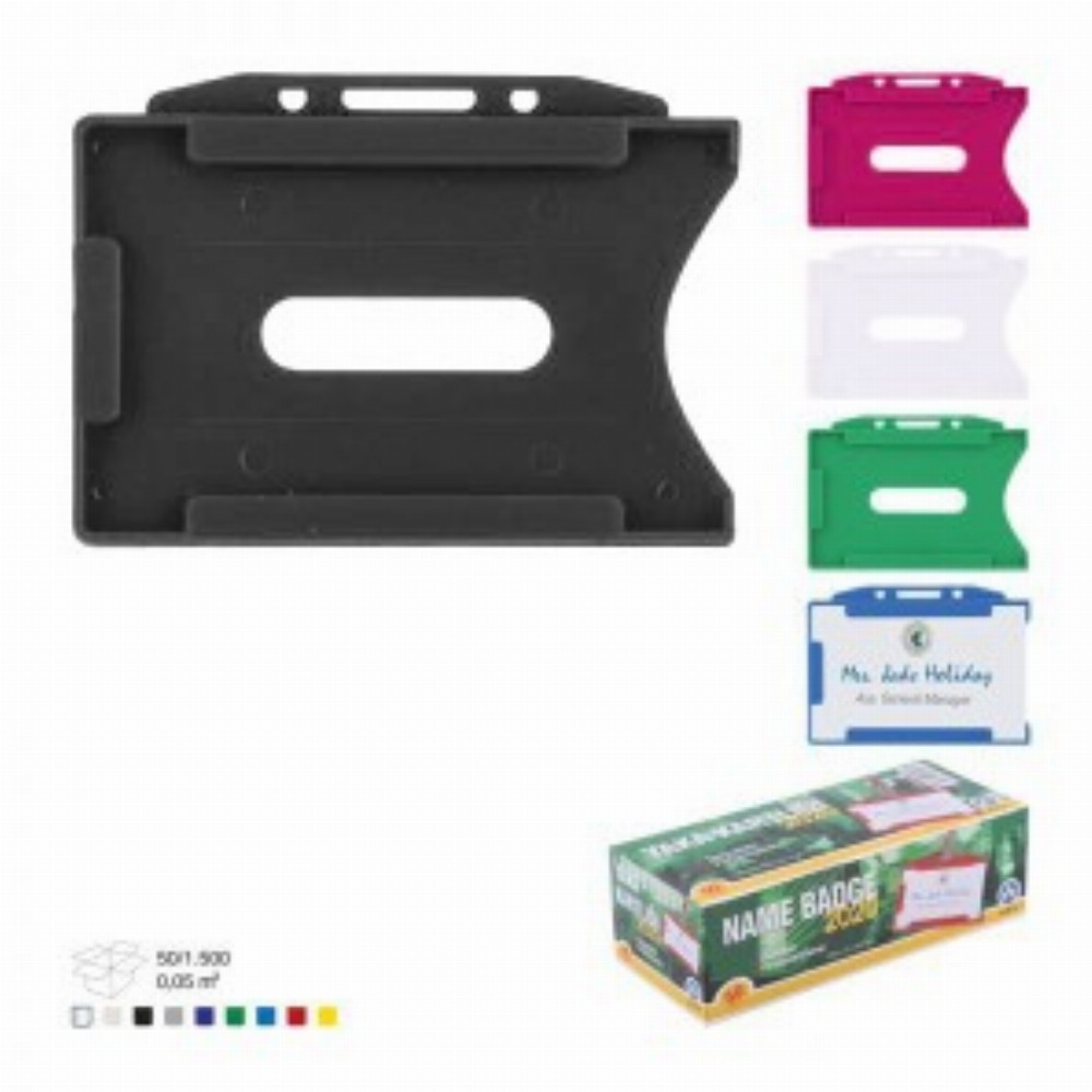 Ecuson Orizontal Negru