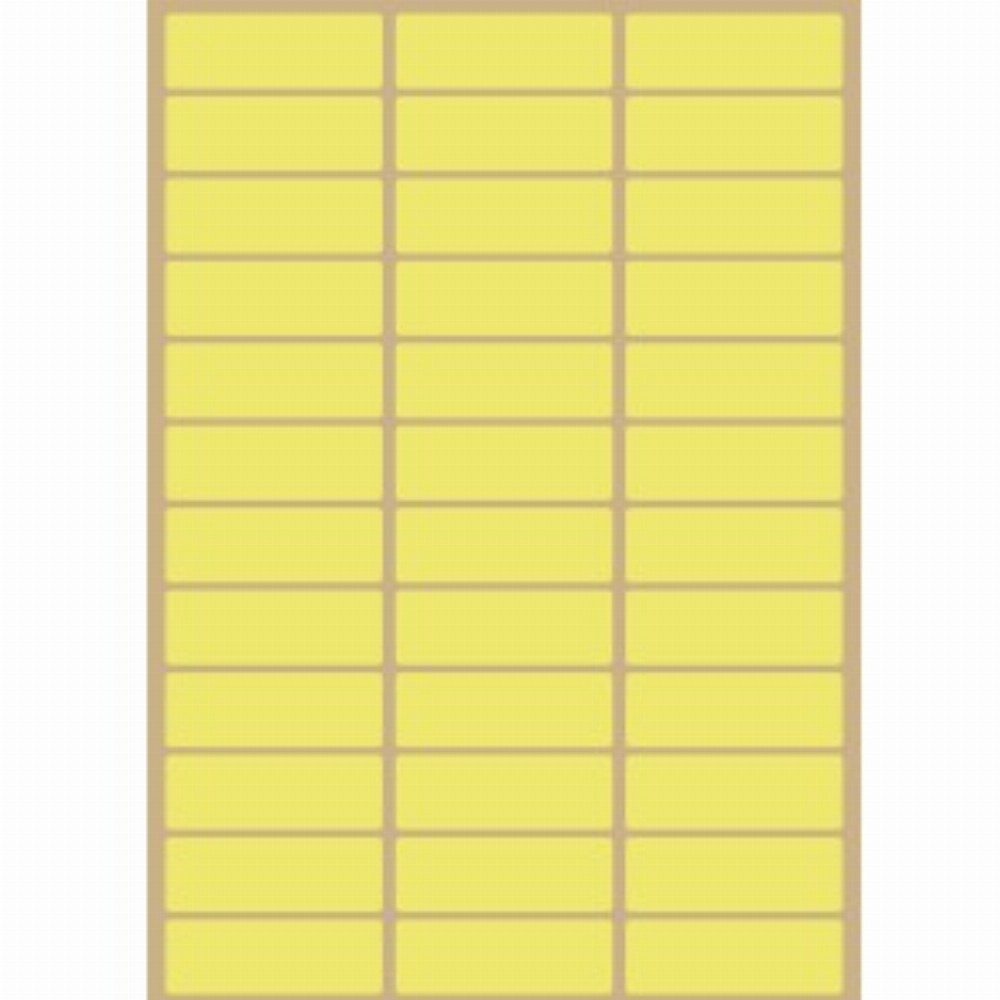 Etichete Autoadezive A4 Color Galben