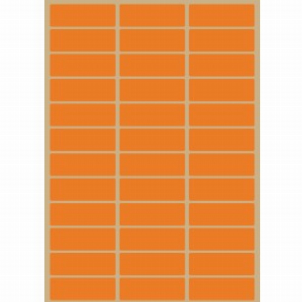 Etichete Autoadezive A4 Color Portocaliu