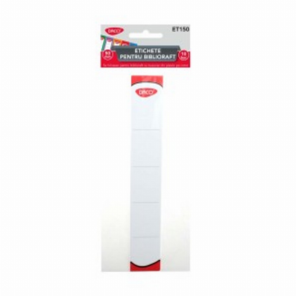 Etichete Carton 250g Set 10 Pt. Biblioraft 50 Mm
