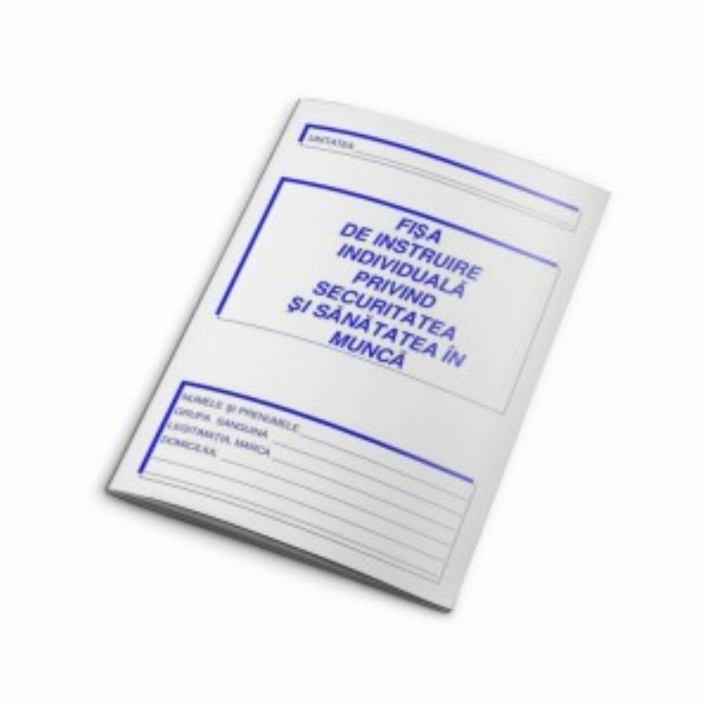 Fisa Individuala Pt Protectia Muncii A5 L03639