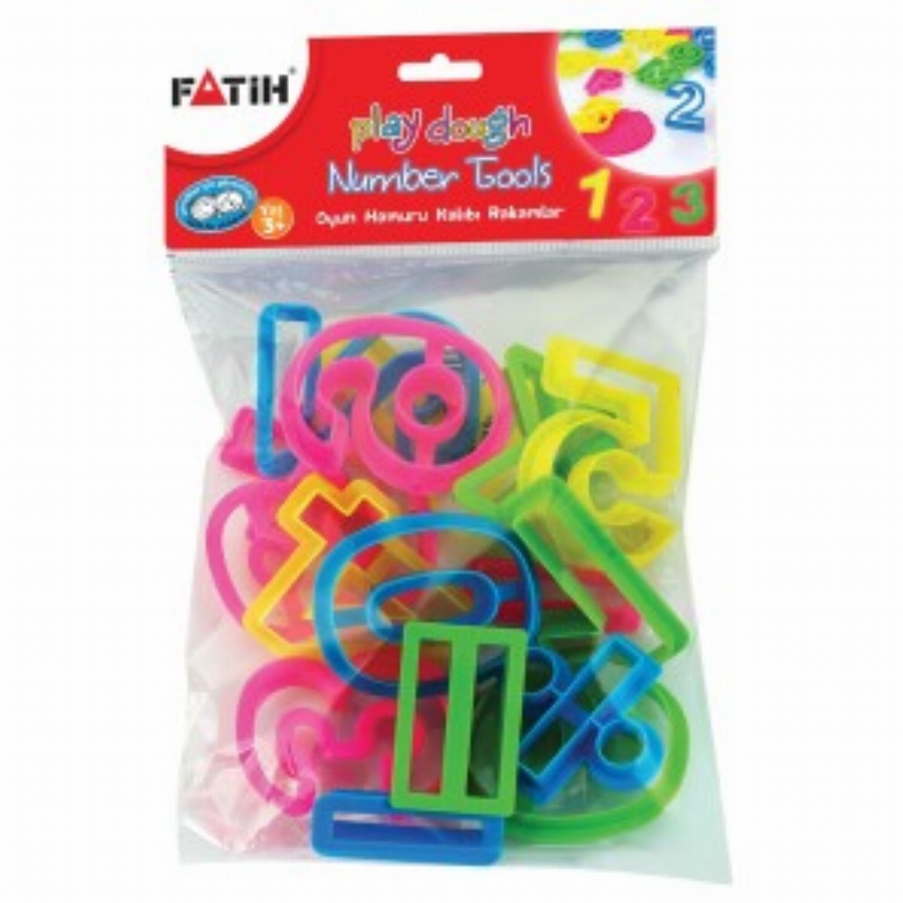 Forme Modelat Plastilina Cifre Fatih