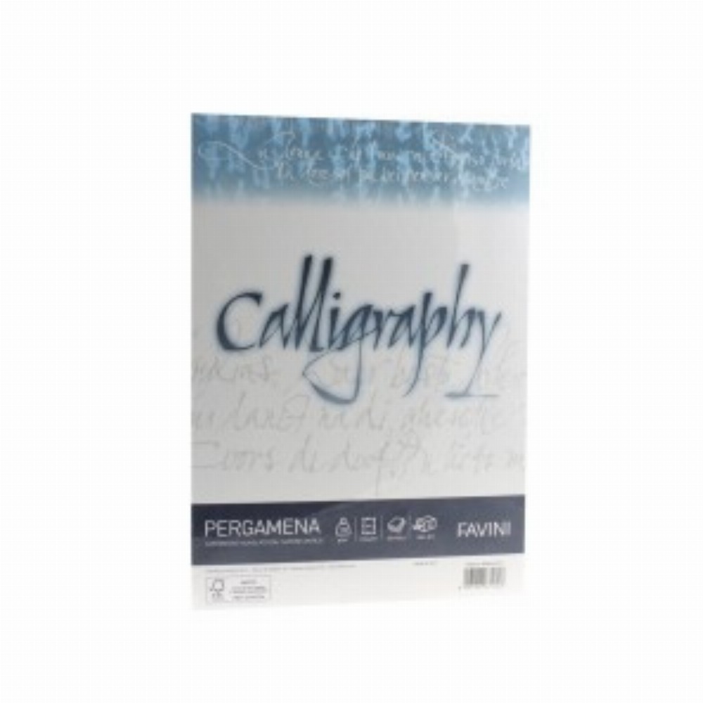 Hartie Caligrafica 190g Mp A4 50coli Alb Pergamena