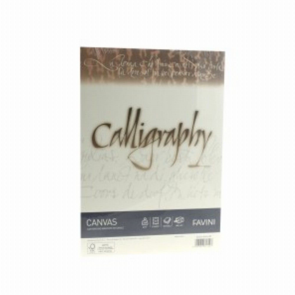 Hartie Caligrafica 200g Mp A4 50coli Crem Canvas