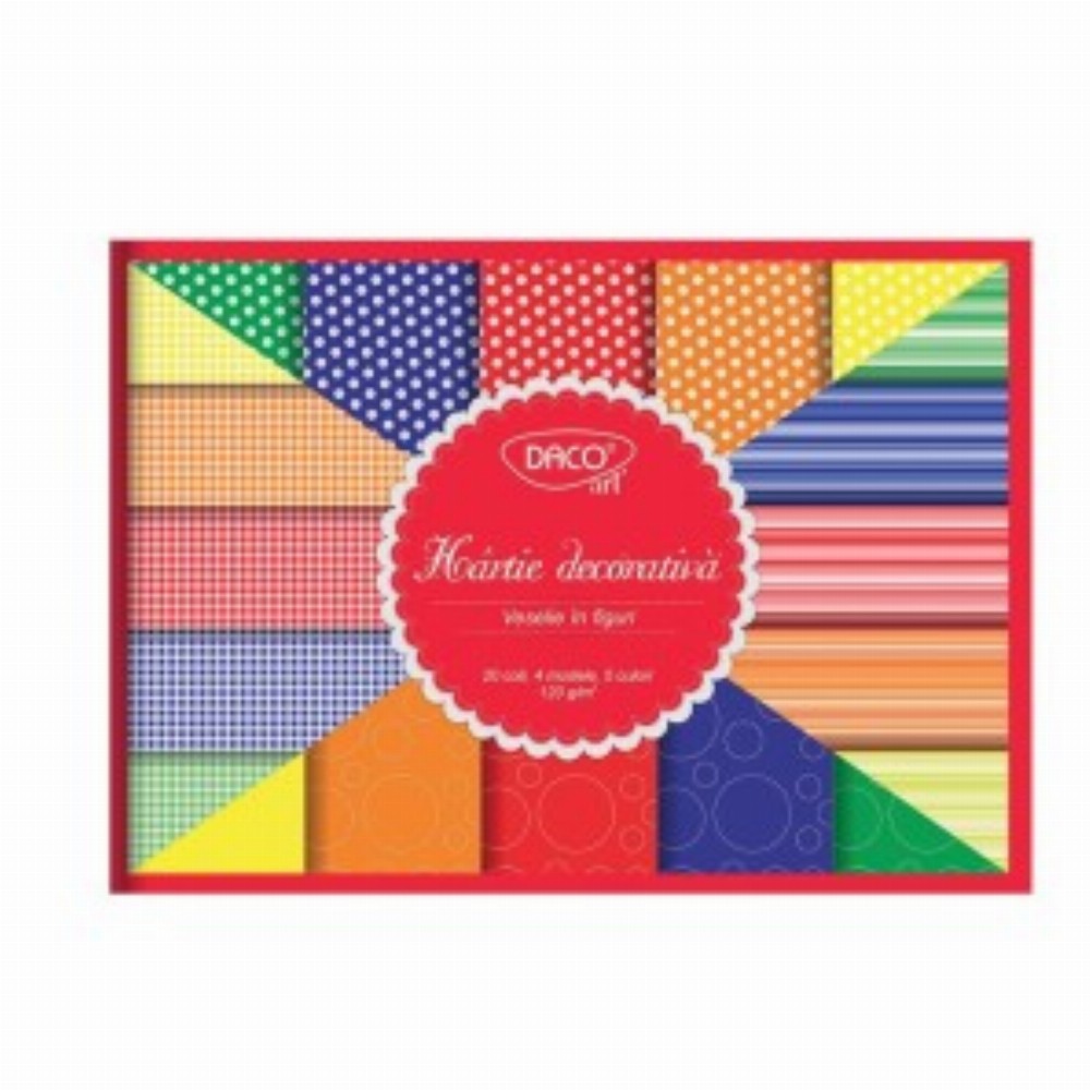 Hartie Decorativa A4 20 Coli Veselie