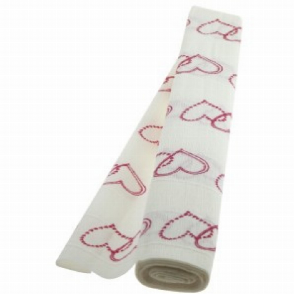 Hartie Floristica Alb Inimi 1 H 50x250cm 180g