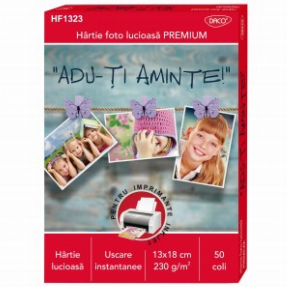 Hartie Foto 13x18 Cm 230g 50 Coli