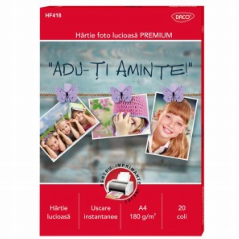 Hartie Foto A4 180g 20 Coli