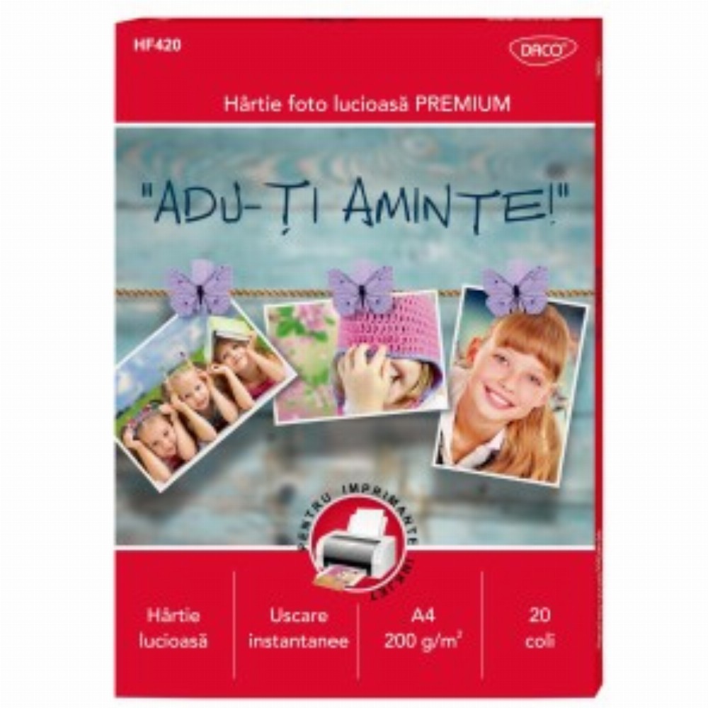 Hartie Foto A4 200g 20 Coli