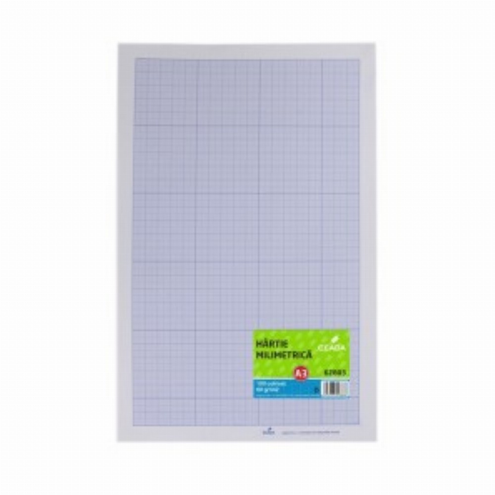 Hartie Milimetrica A3 Set 100