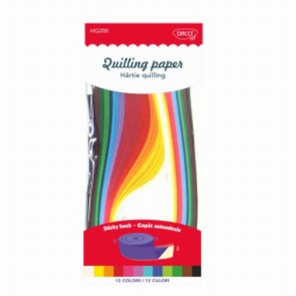 Hartie Quilling Aa 42.5x0.5cm 200 Set
