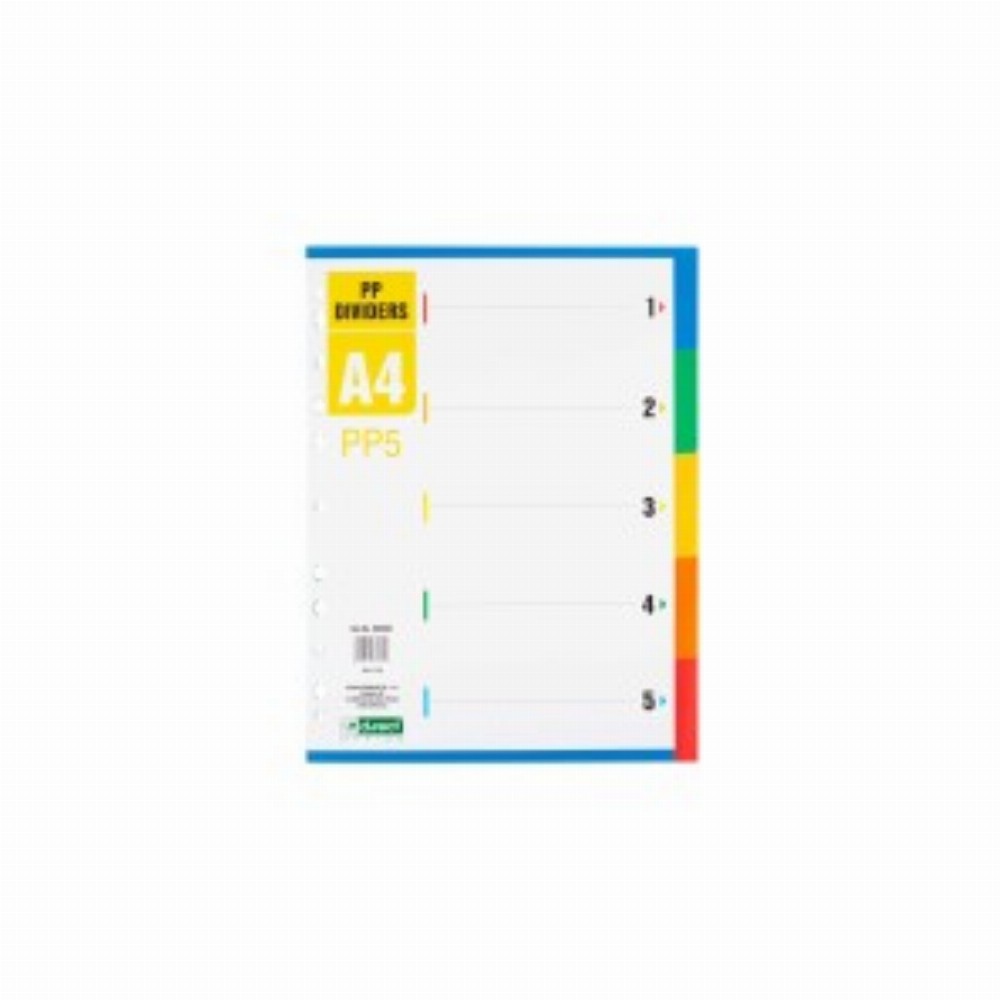 Index Plastic A4 1 5 D.rect