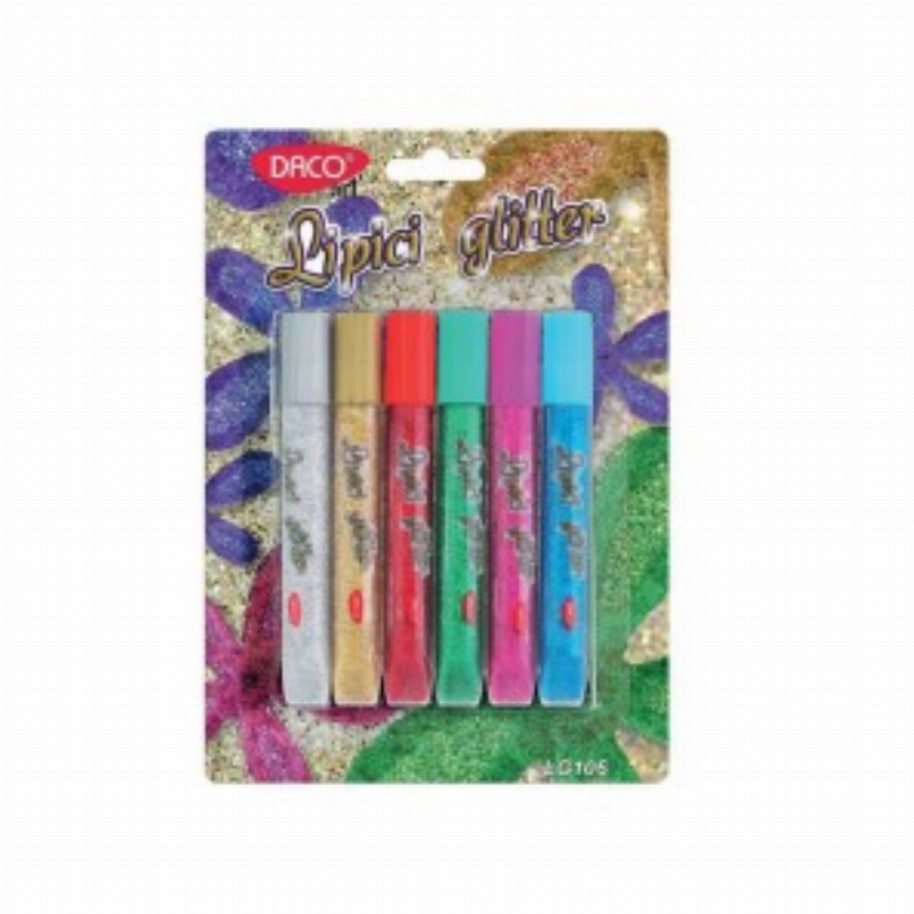 Lipici Glitter Set 6