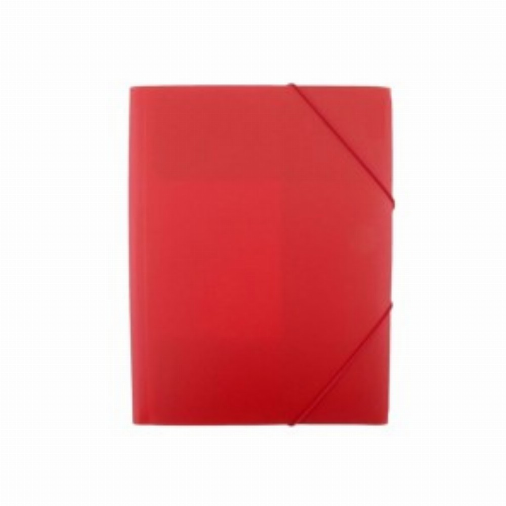 Mapa Plastic Cu Elastic Rosie 12 Buc