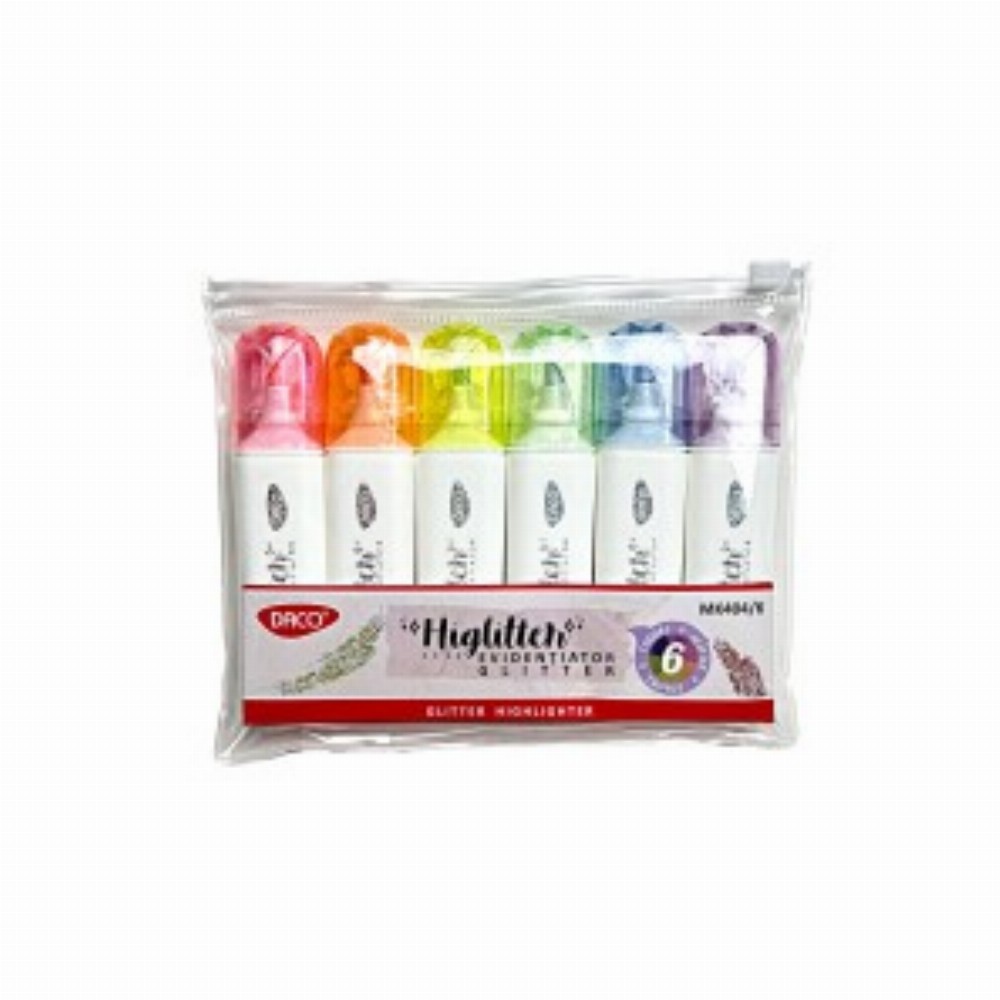 Marker Evidentiator Glitter Set 6