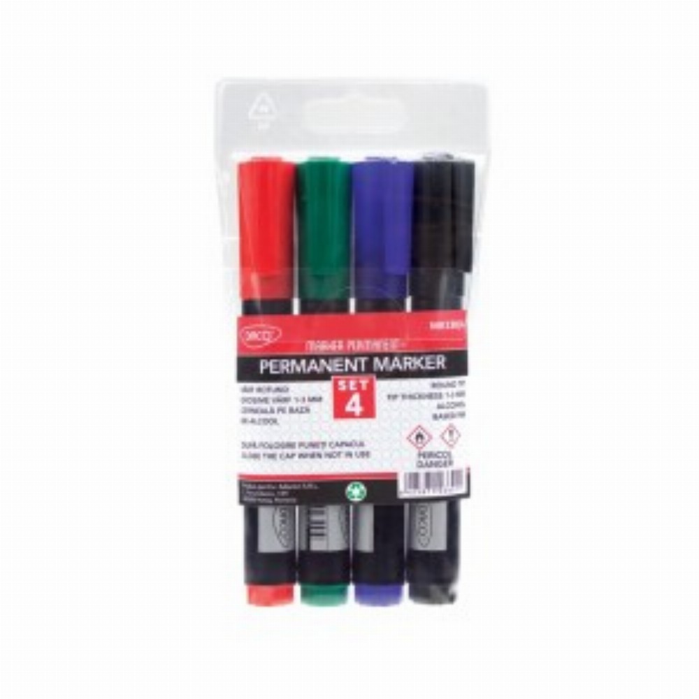 Marker Permanent Set 4