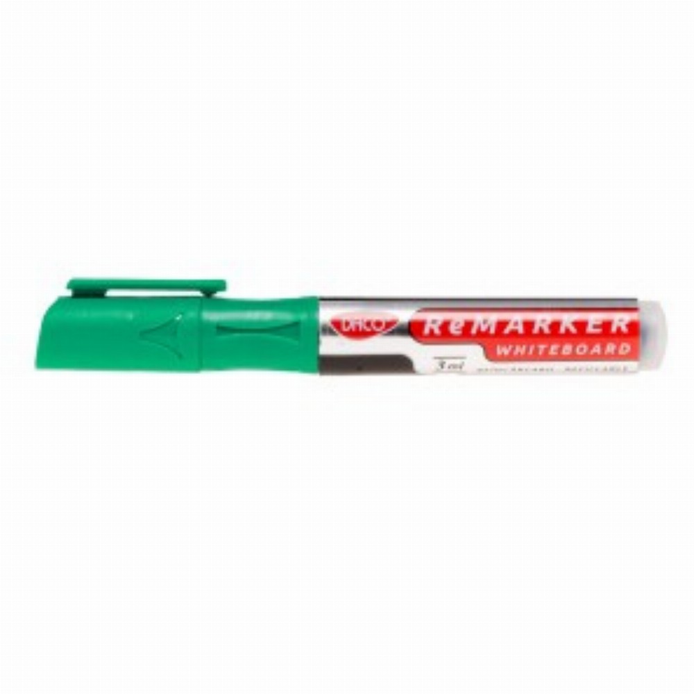 Marker Tabla Magnetica Reincarcabil Verde 12 Buc