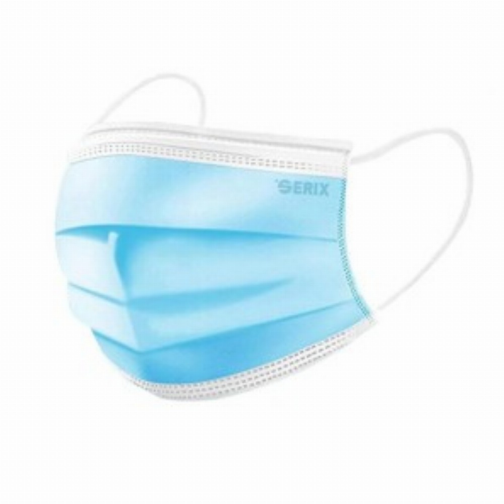 Masca Medicala De Unica Folosinta 2r Albastra Serix