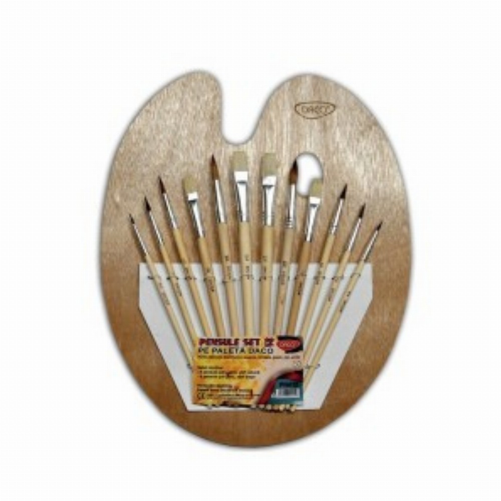 Pensula Set 12 Pe Paleta 24 Buc