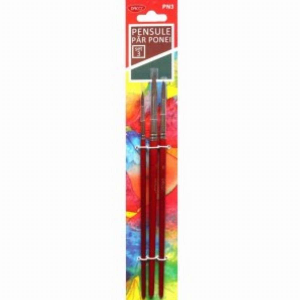 Pensule Set 3 Par Ponei 10 Buc