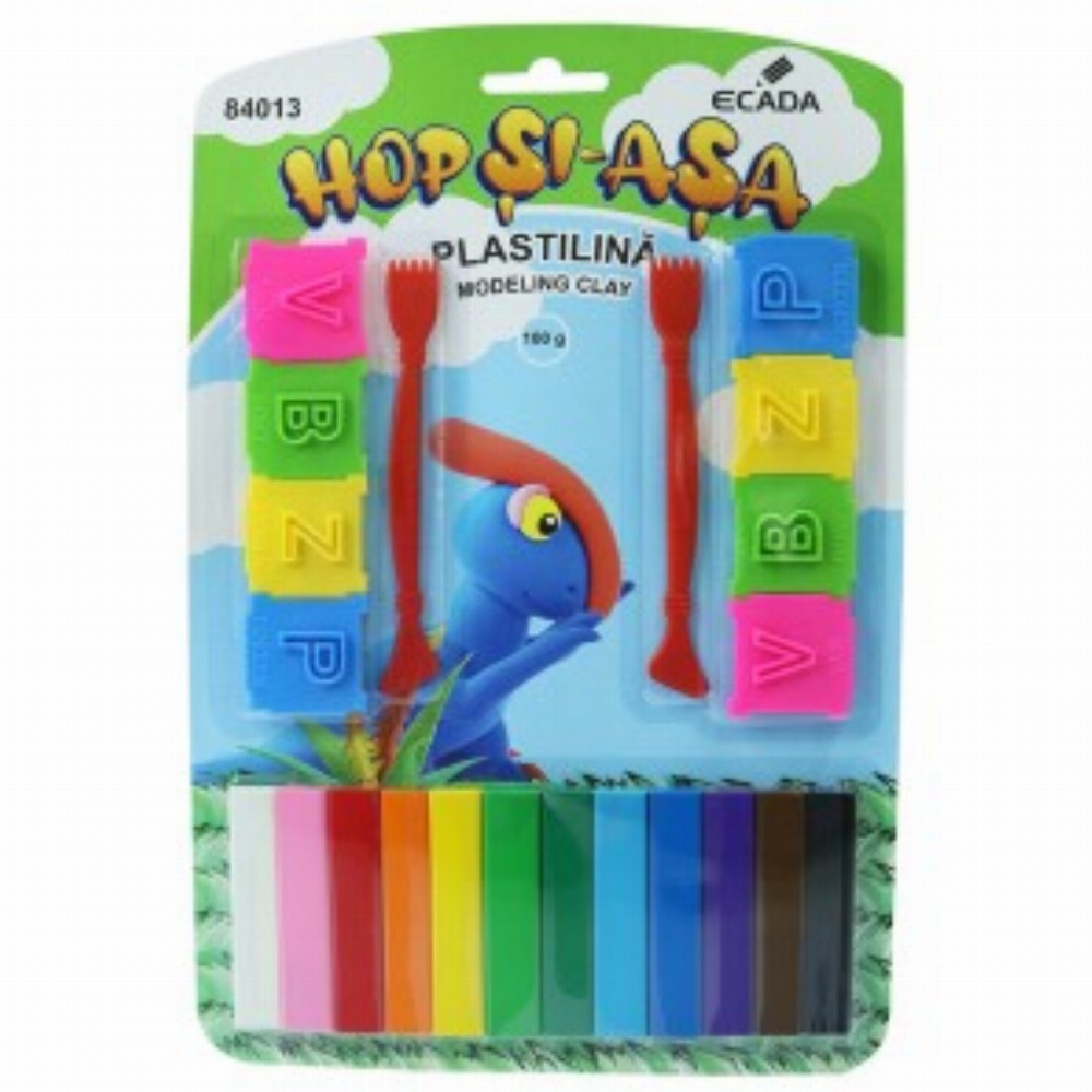 Plastilina 12 Culori Forme