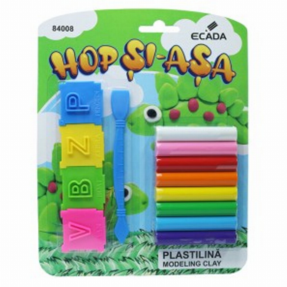 Plastilina 8 Culori Forme