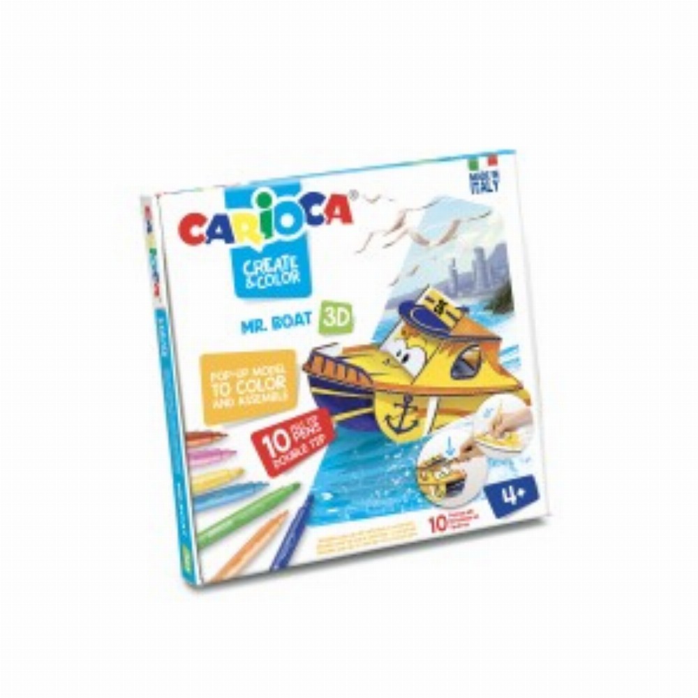 Set 3d 10 Carioci Mr.boat