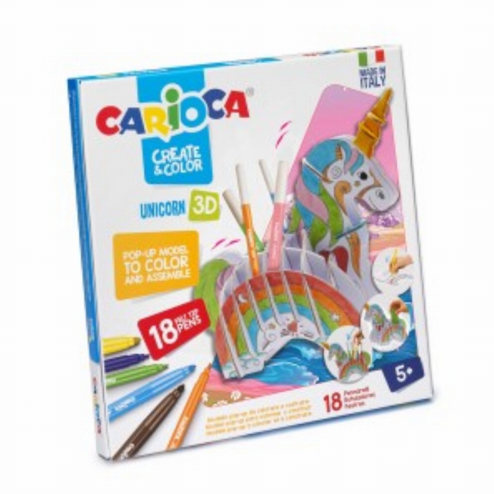 Set 3d 18 Carioci Unicorn
