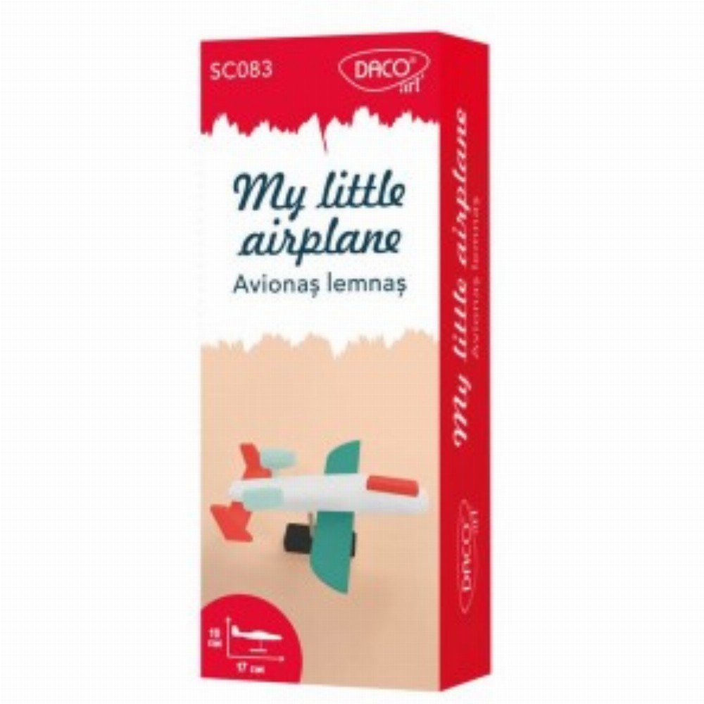 Set Creativ Avionas Lemnas 3 Buc