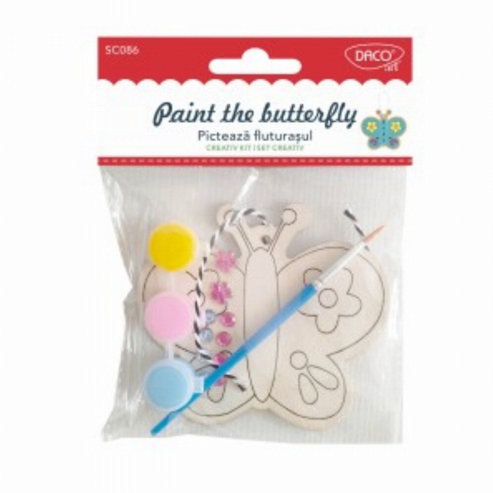 Set Creativ Picteaza Fluturasul 3 Buc