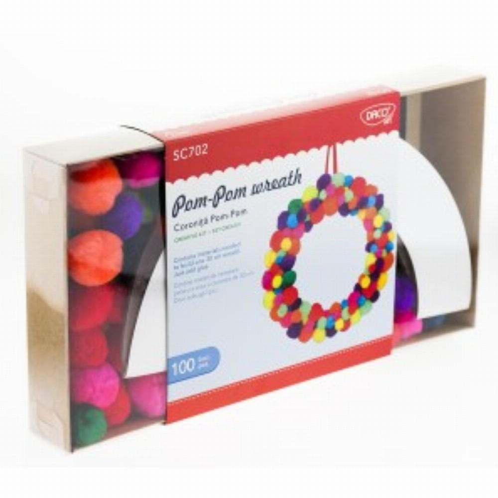 Set Creativ Coronita Pom Pom 3 Buc