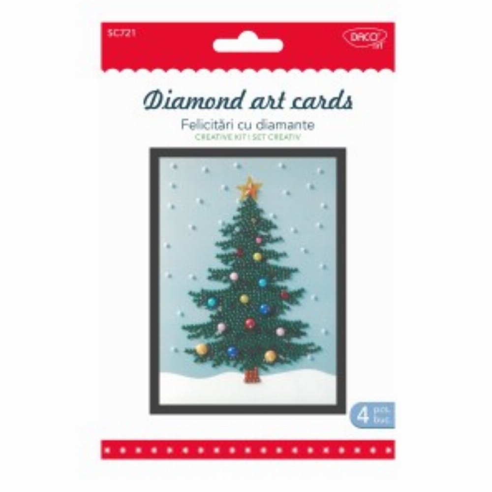 Set Creativ Felicitari Cu Diamante