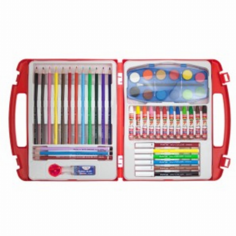 Set Instrumente Colorat Cutie Plastic Fatih