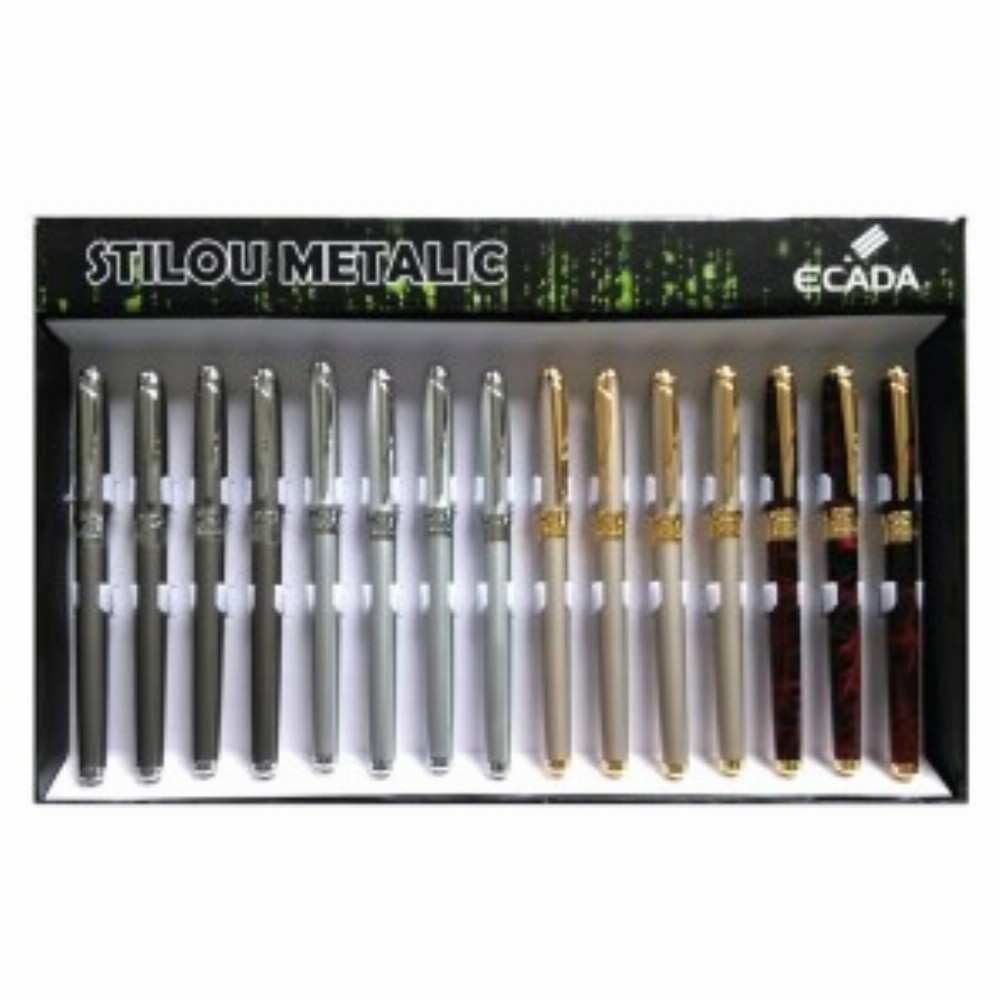 Stilou Metalic 15 Buc