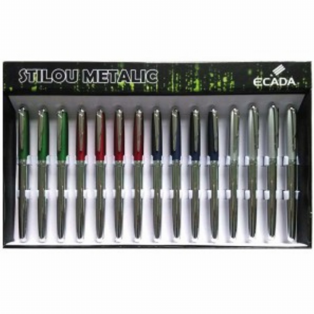Stilou Metalic 15 Buc