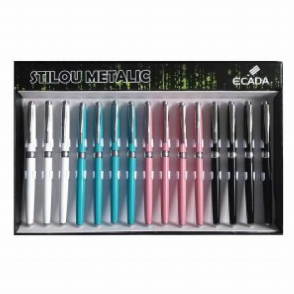 Stilou Metalic 15 Buc