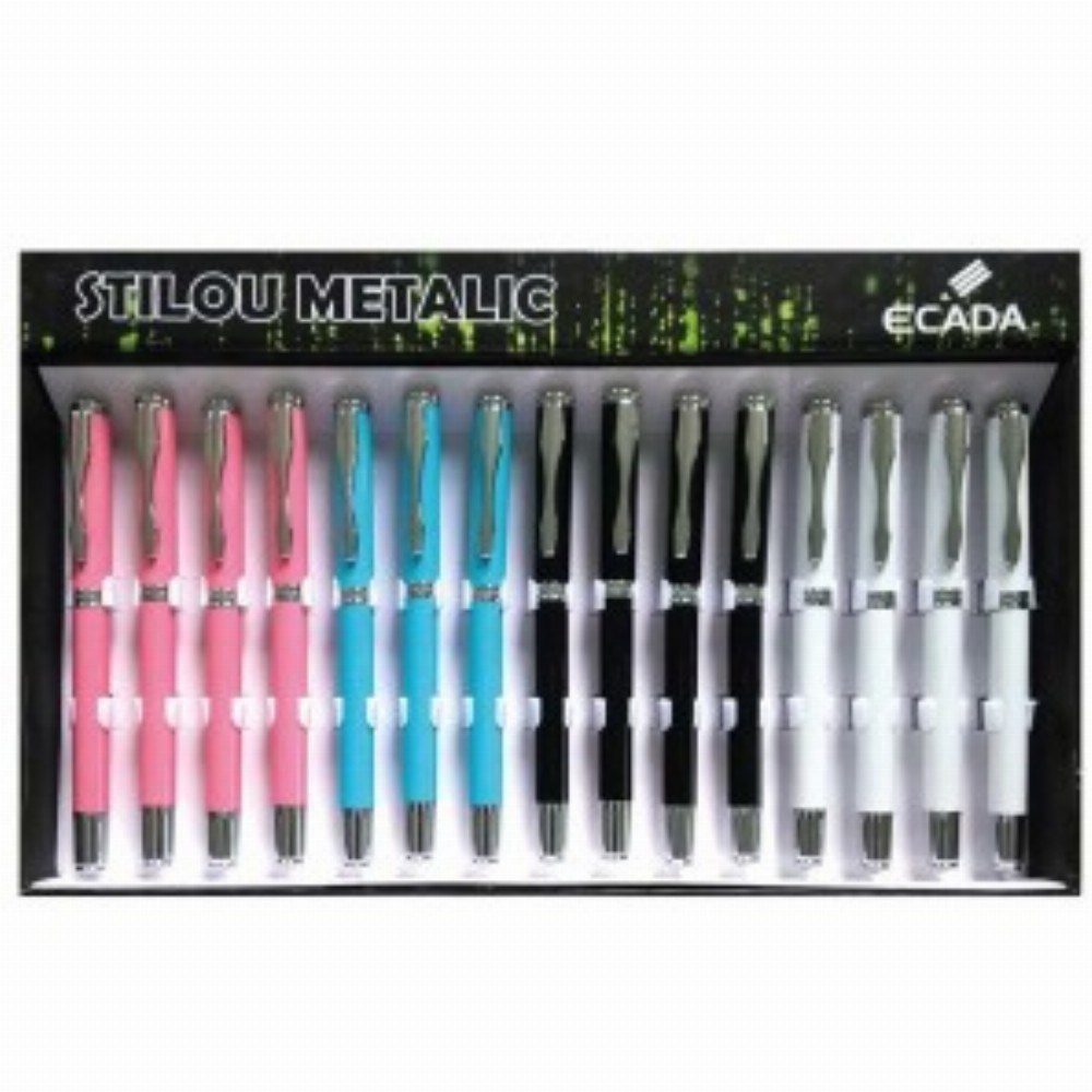 Stilou Metalic 15 Buc