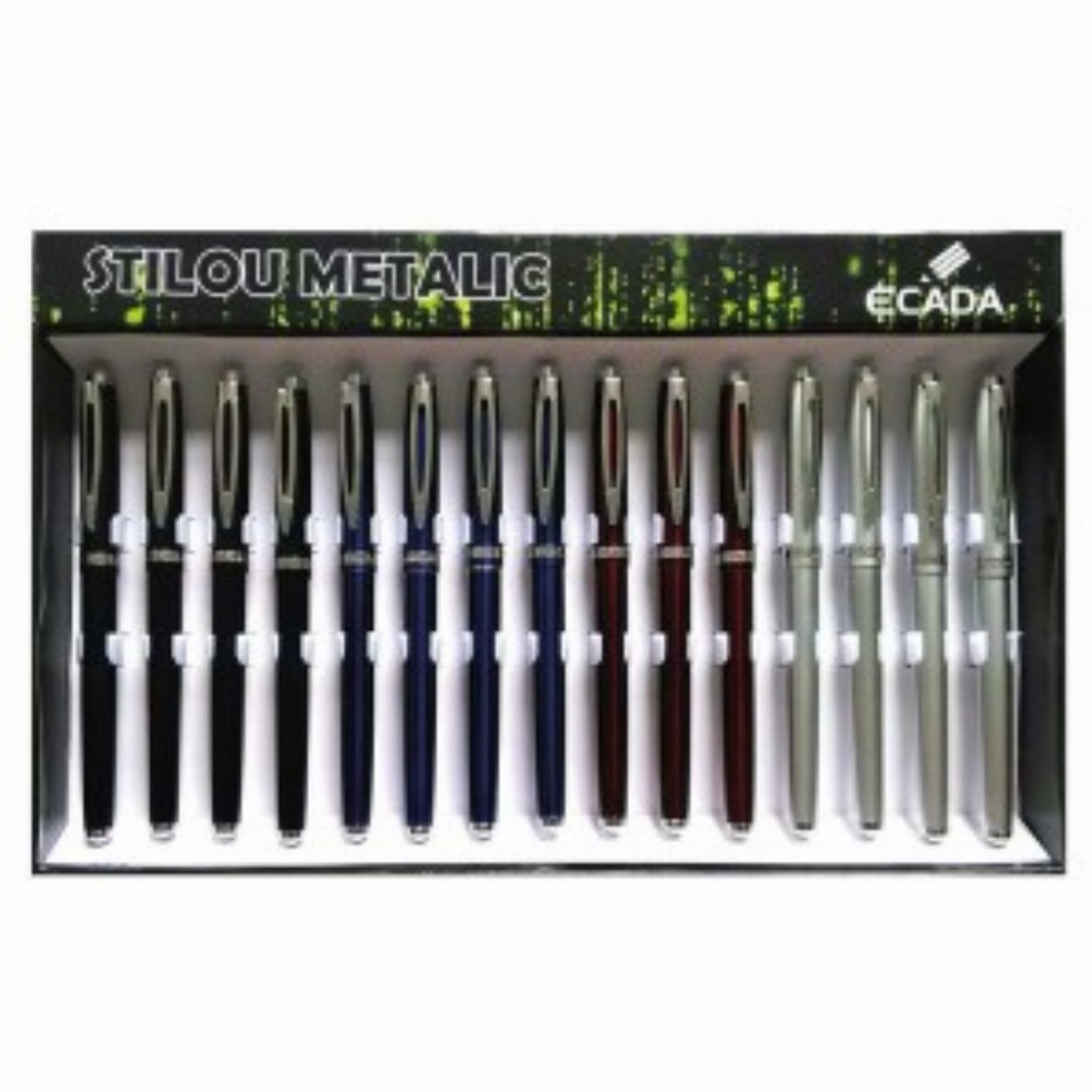 Stilou Metalic 15 Buc